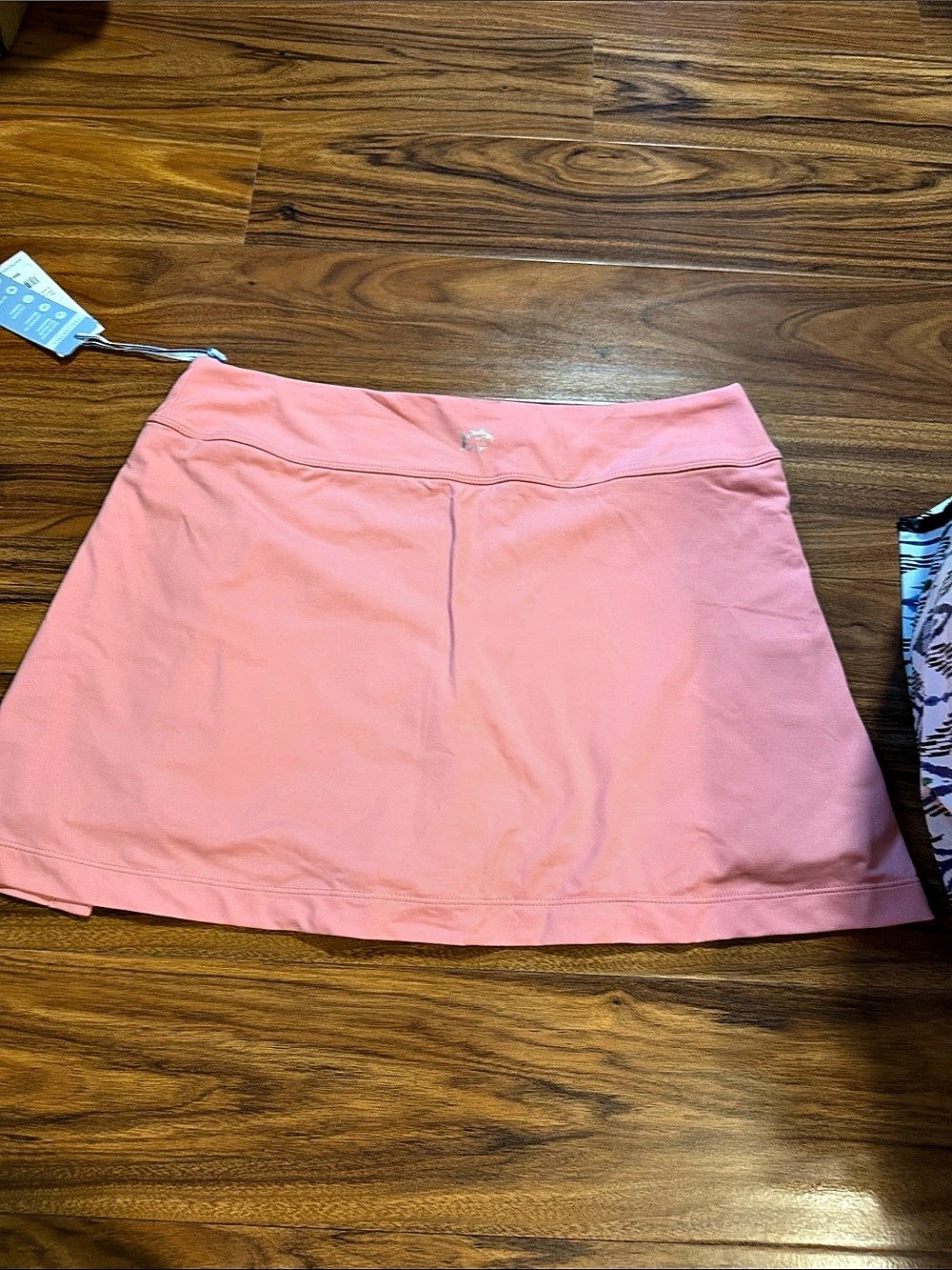 Southern Tide Aveiro Performance Skort Pink Striped Mini Size Large